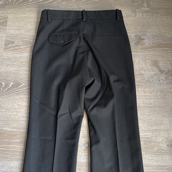 Zadig&Voltaire Poetia turn-up hem gabardine wool blend trousers - Picture 14 of 16